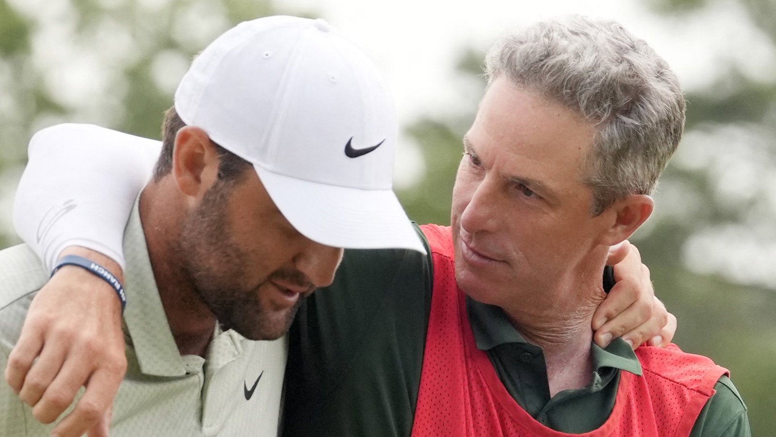 Scottie Scheffler and Ted Scott